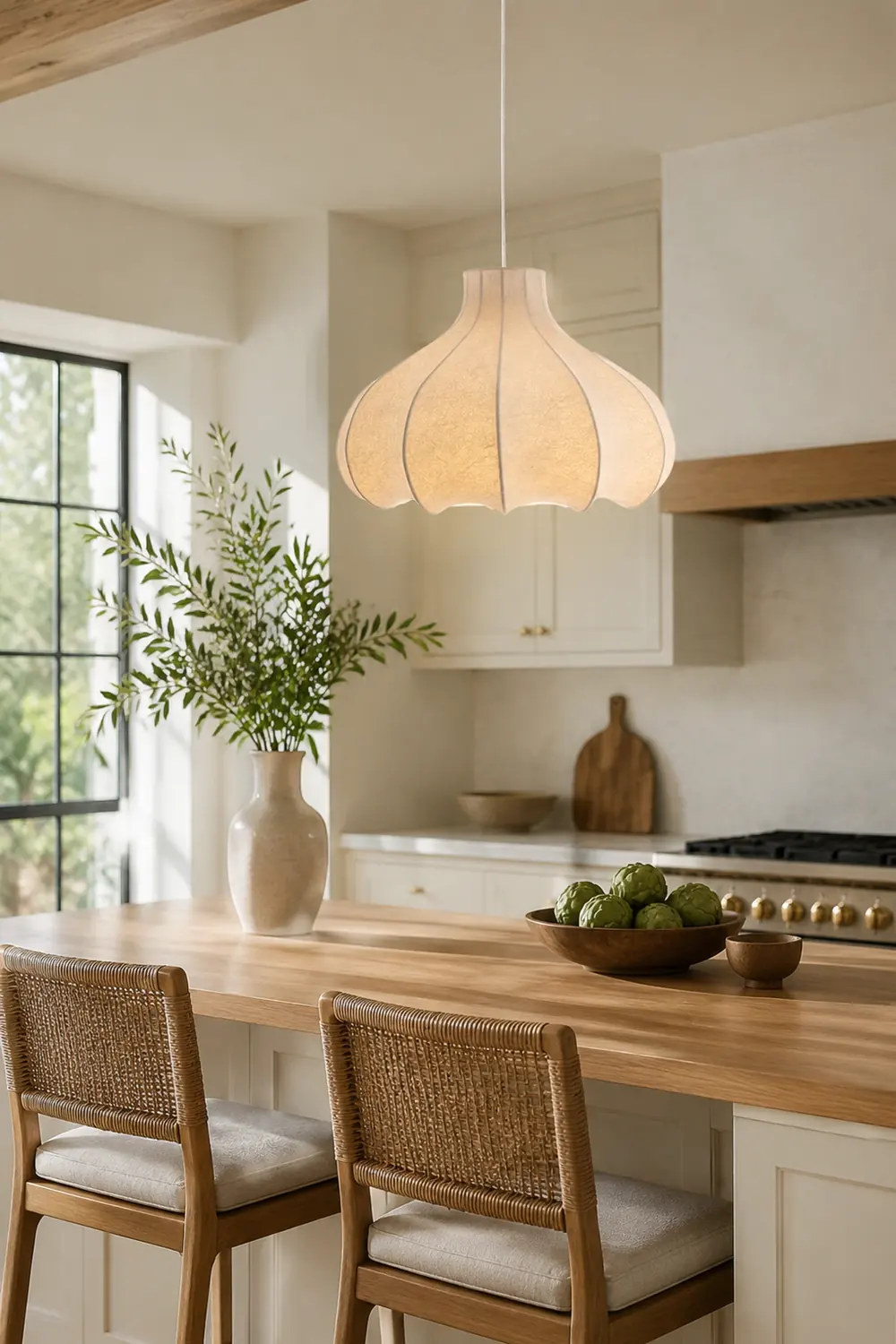 Cocoon Silk Pendant Lamp - Lumpaz