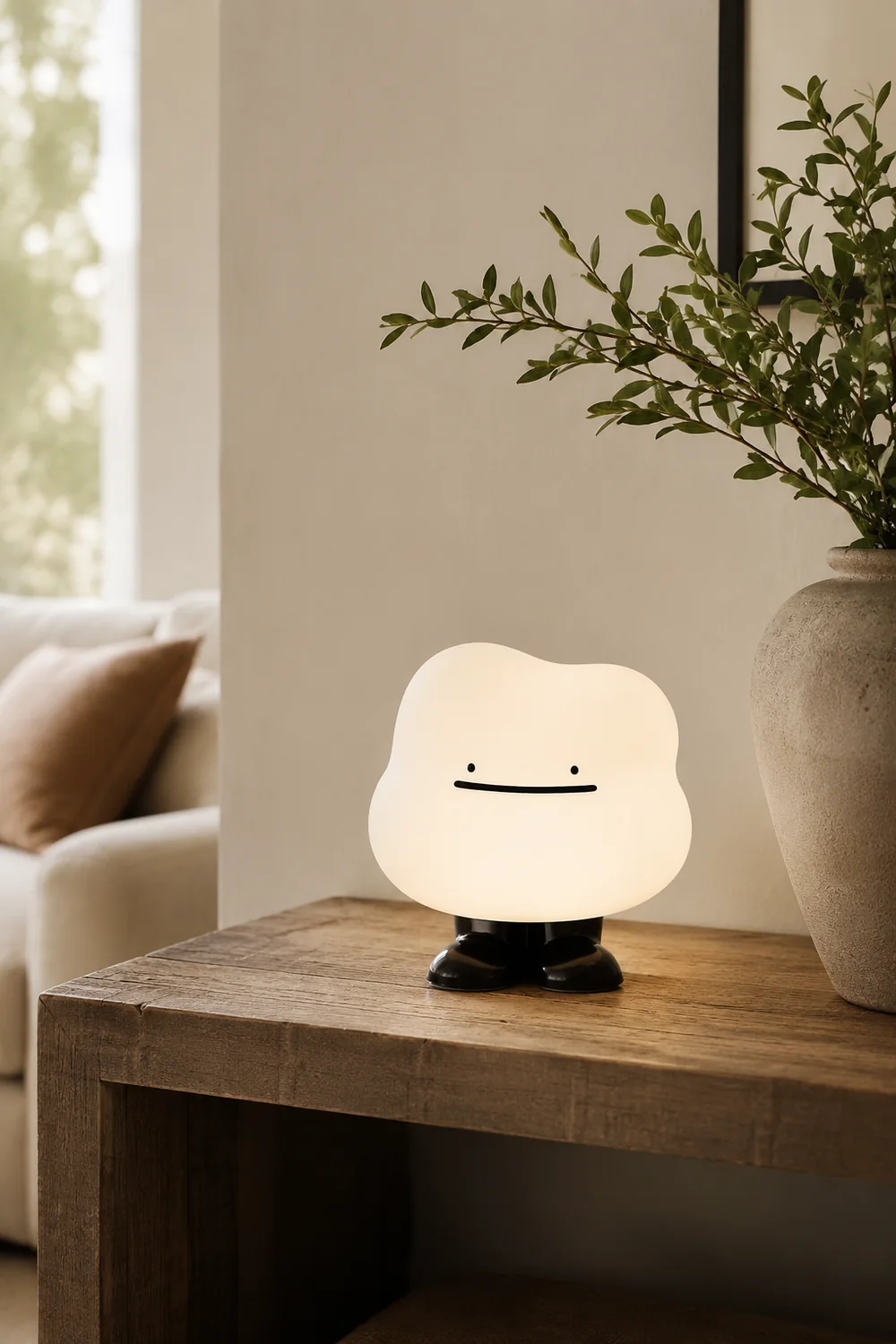Cloud Night Built-in Battery Table Lamp - Lumpaz