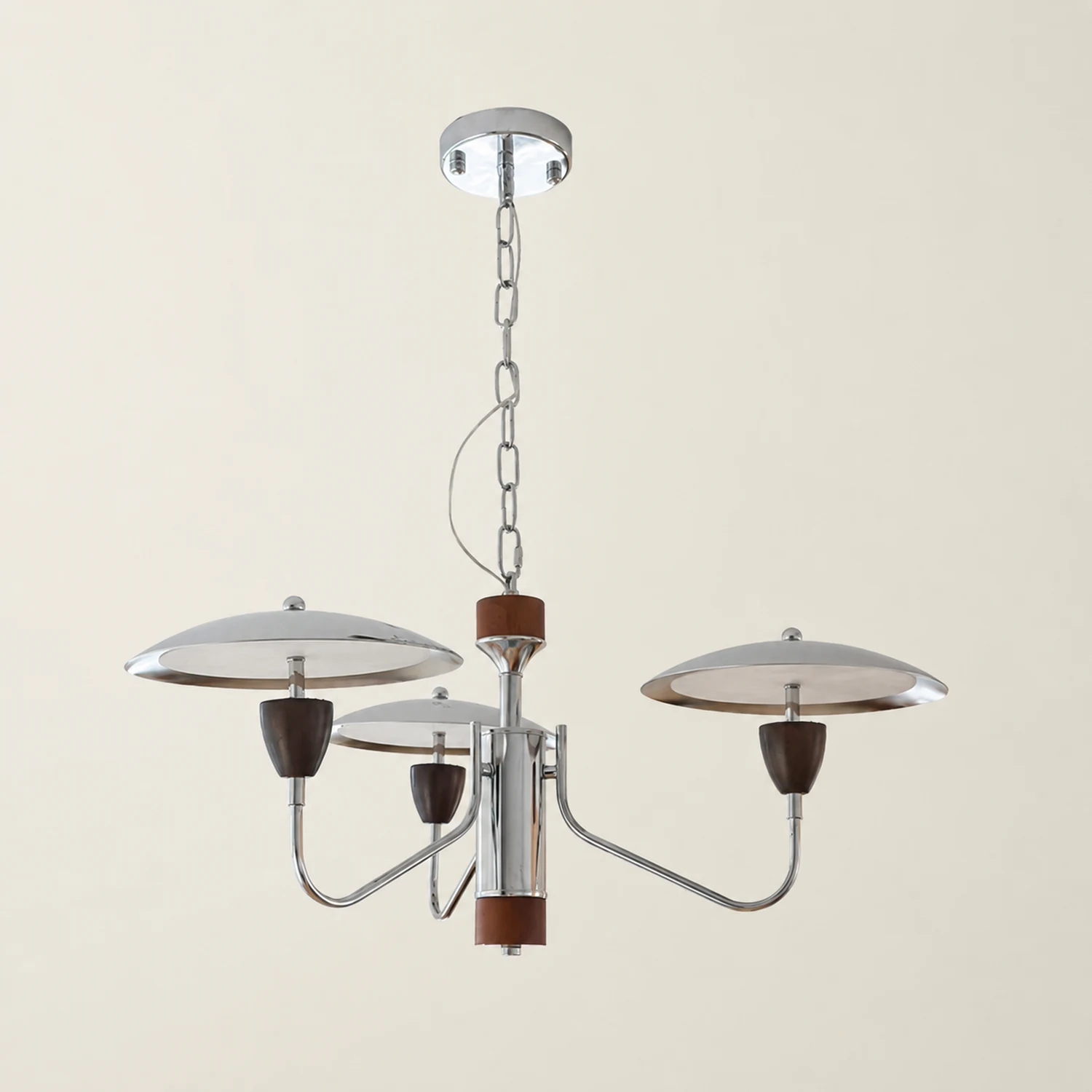 Peggy Chrome Chandelier - Lumpaz