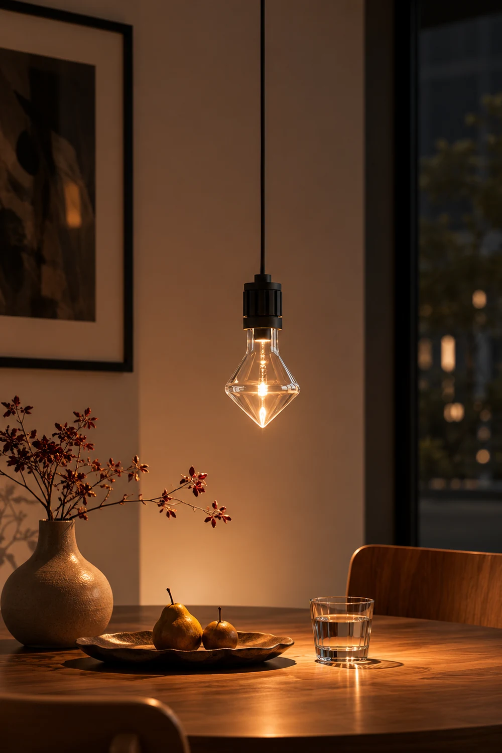 Diamond Glass Pendant Lamp - Lumpaz