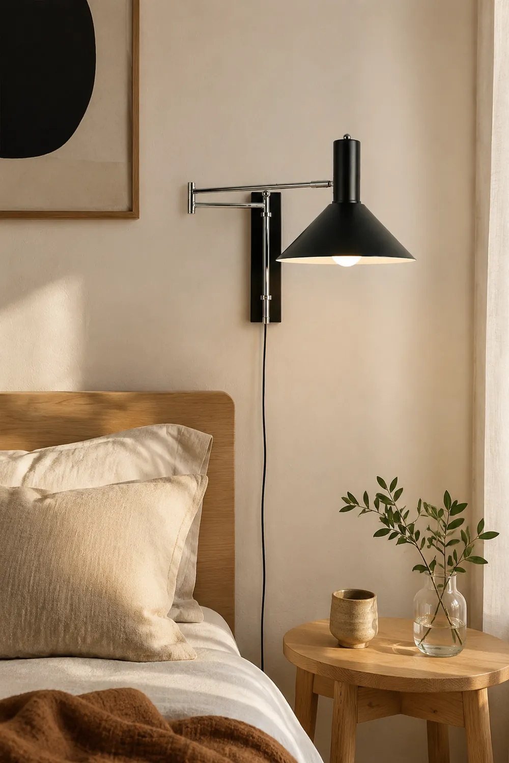 Anvia Plug In Wall Lamp - Lumpaz