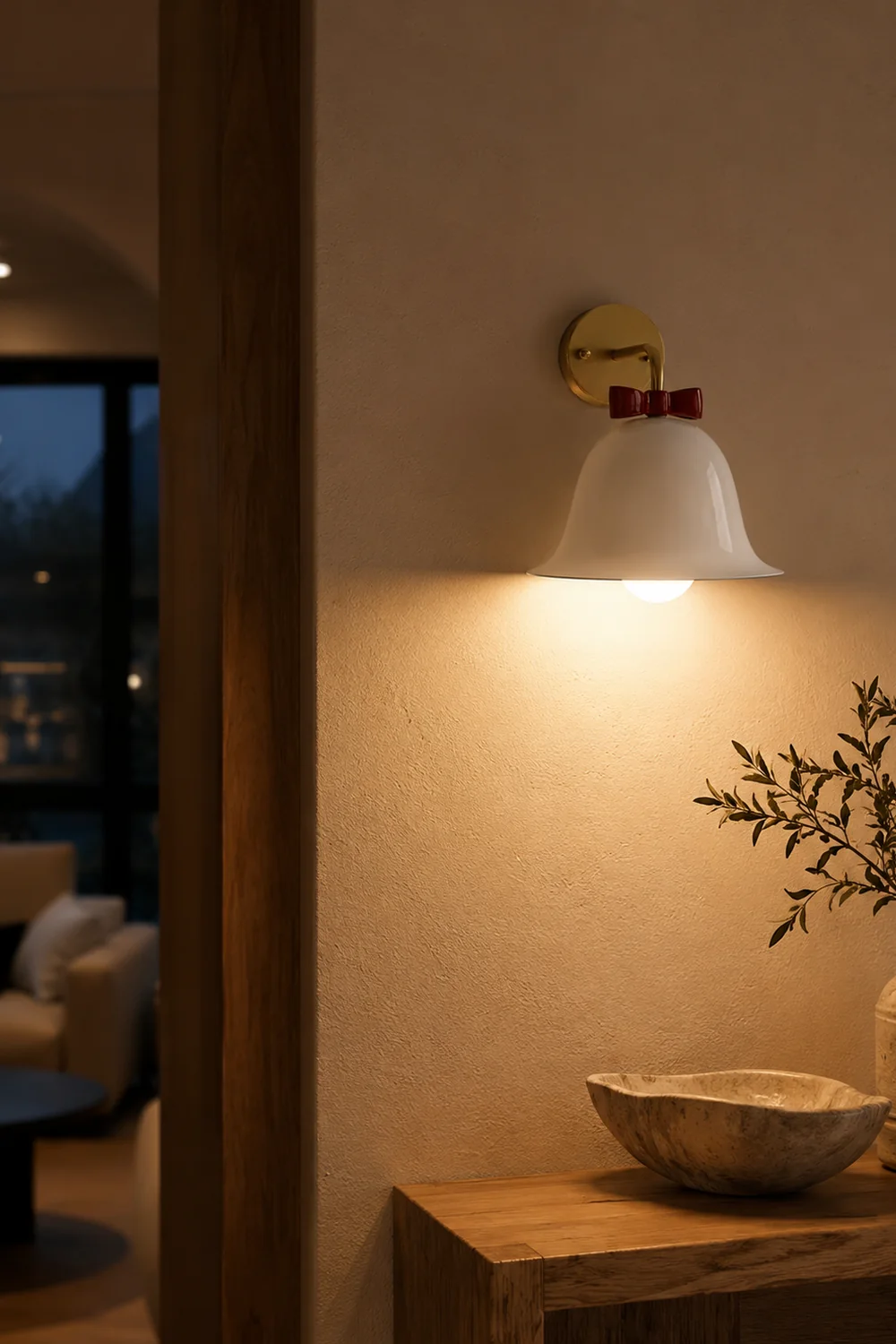 Bow Bell Wall Lamp - Lumpaz
