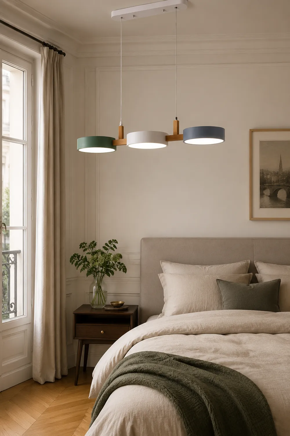 Modern Three Heads Creative Pendant Light - Lumpaz