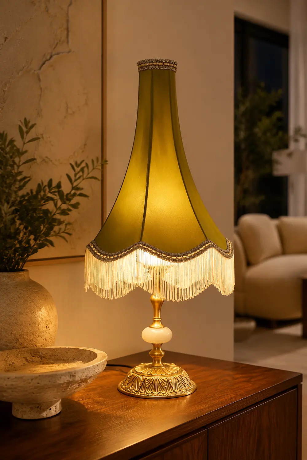 Peia Tassel Table Lamp - Lumpaz