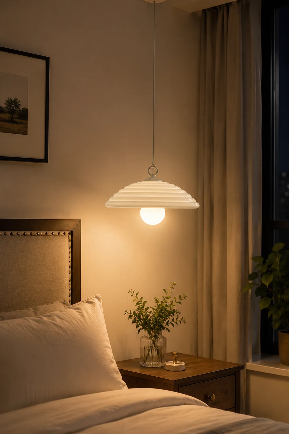 Wave Glass Pendant Lamp - Lumpaz