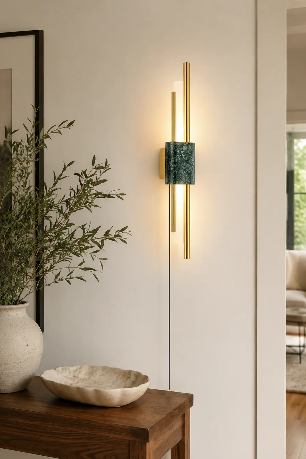 Tanto Plug In Wall Lamp - Lumpaz