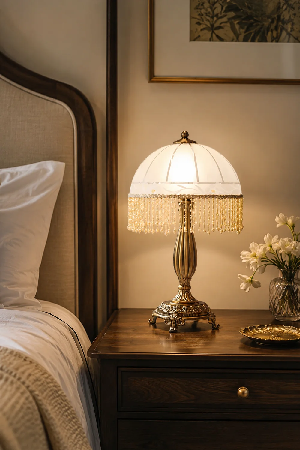 Tassel Flower Table Lamp - Lumpaz