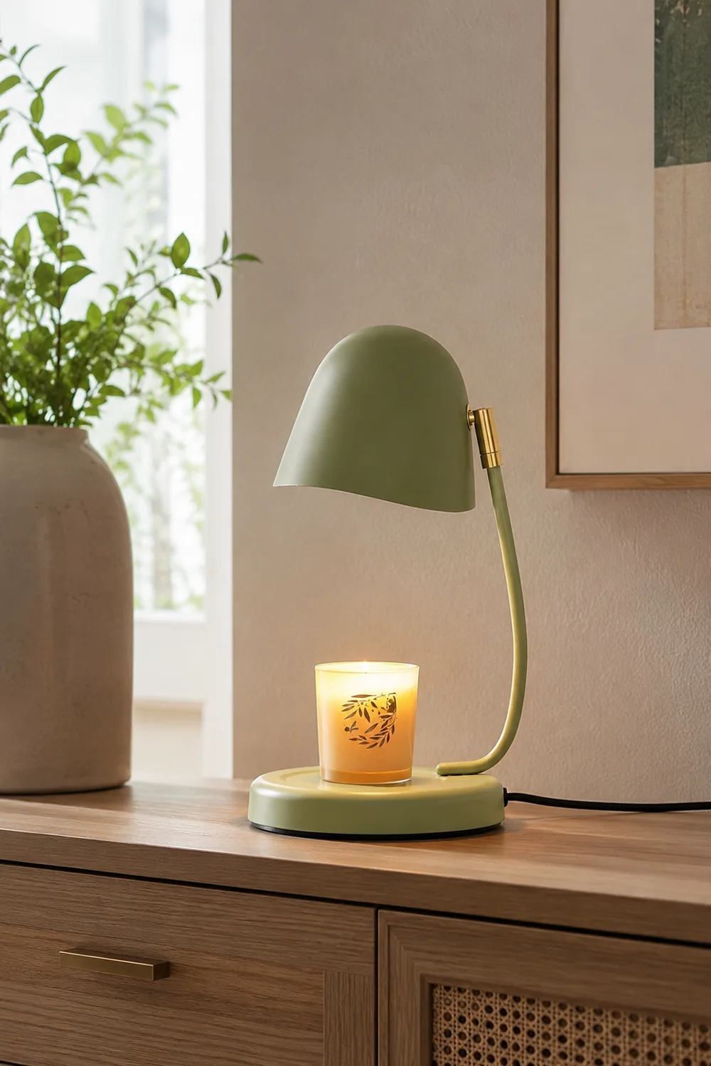 Breez Candle Table Lamp - Lumpaz