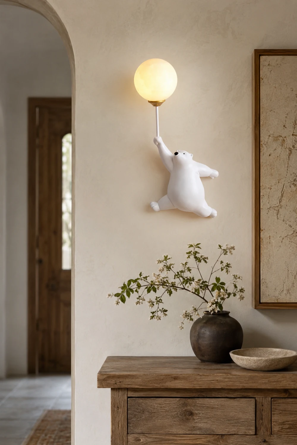 Bear Balloon Wall Lamp - Lumpaz