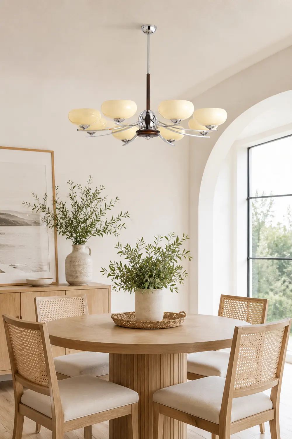 Ryttenberg Glass Chandelier - Lumpaz