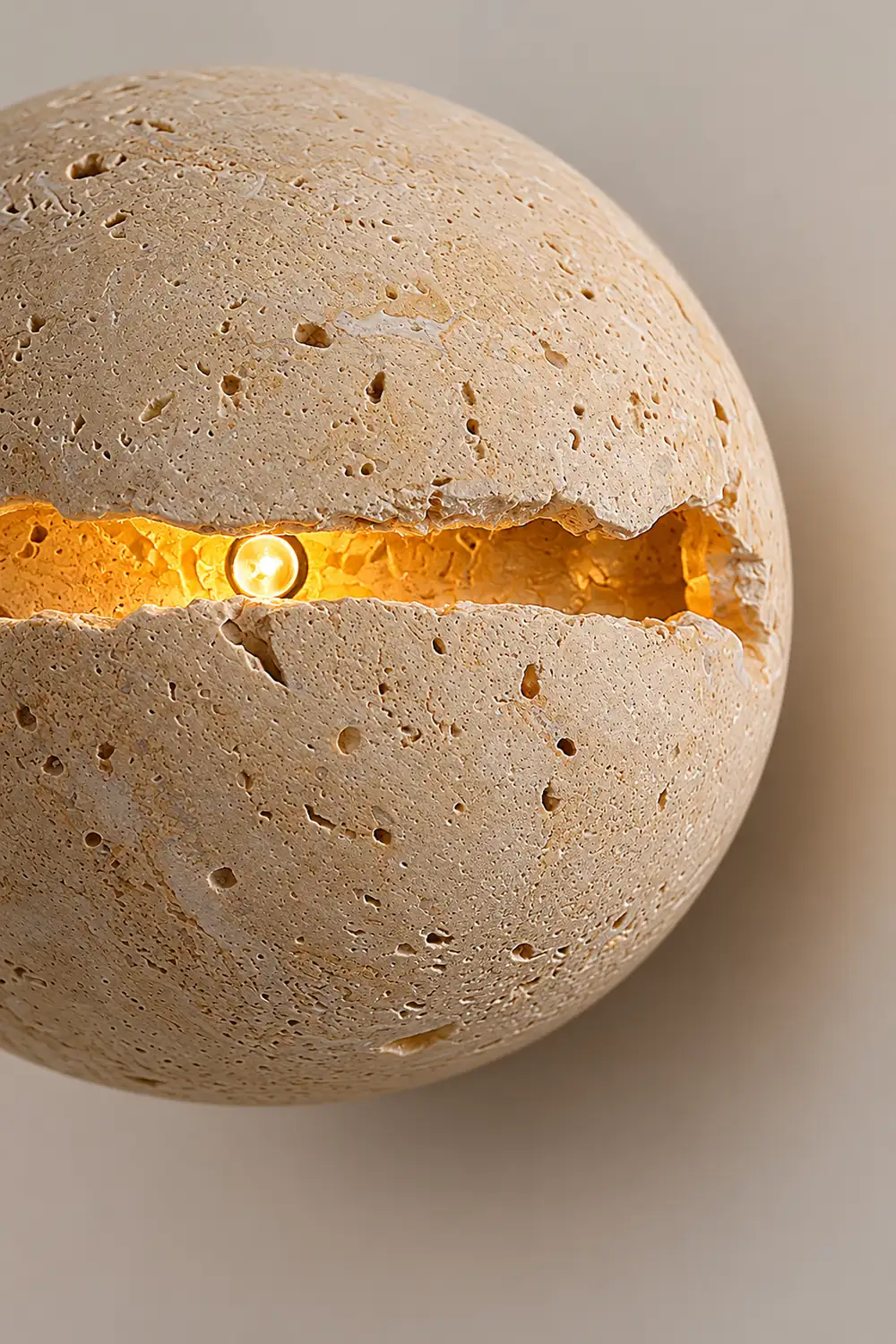Round Crack Wall Lamp - Lumpaz