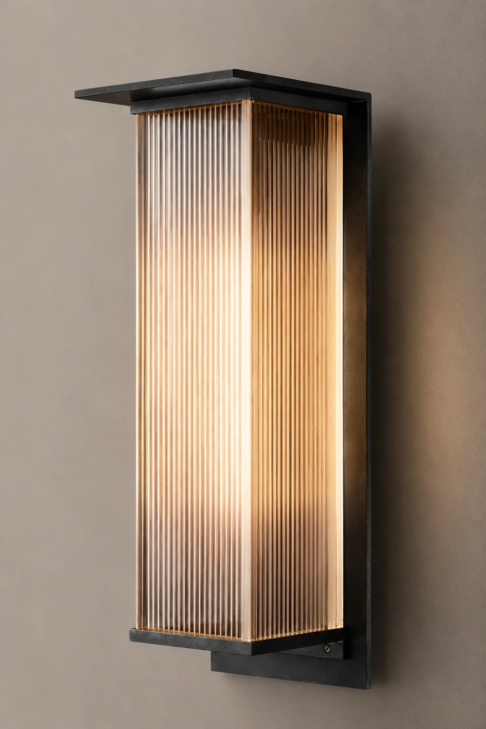 Oleron Box Outdoor Wall Lamp - Lumpaz