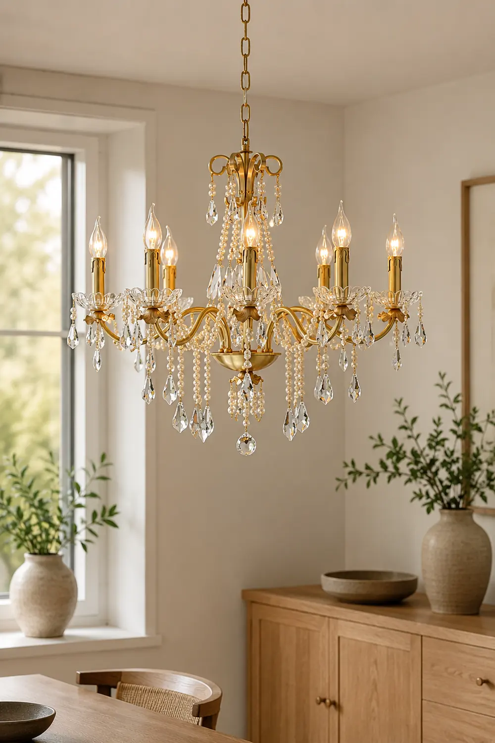 Allegri Crystal Chandelier - Lumpaz