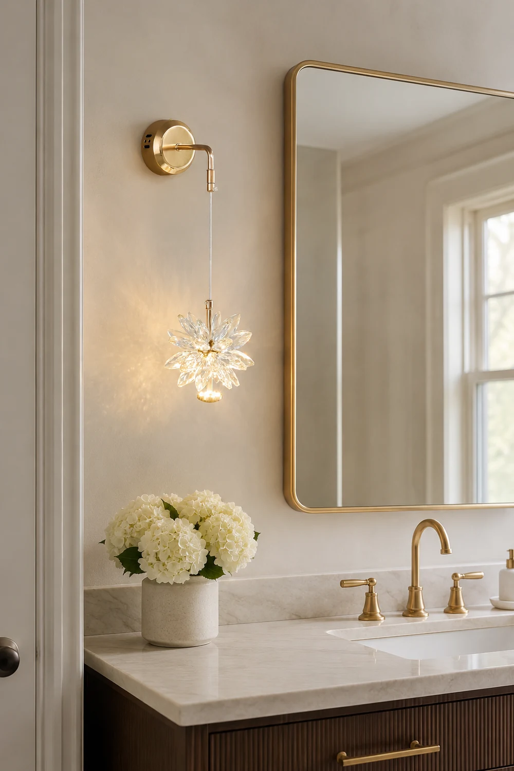 Glam Flower Wall Lamp - Lumpaz
