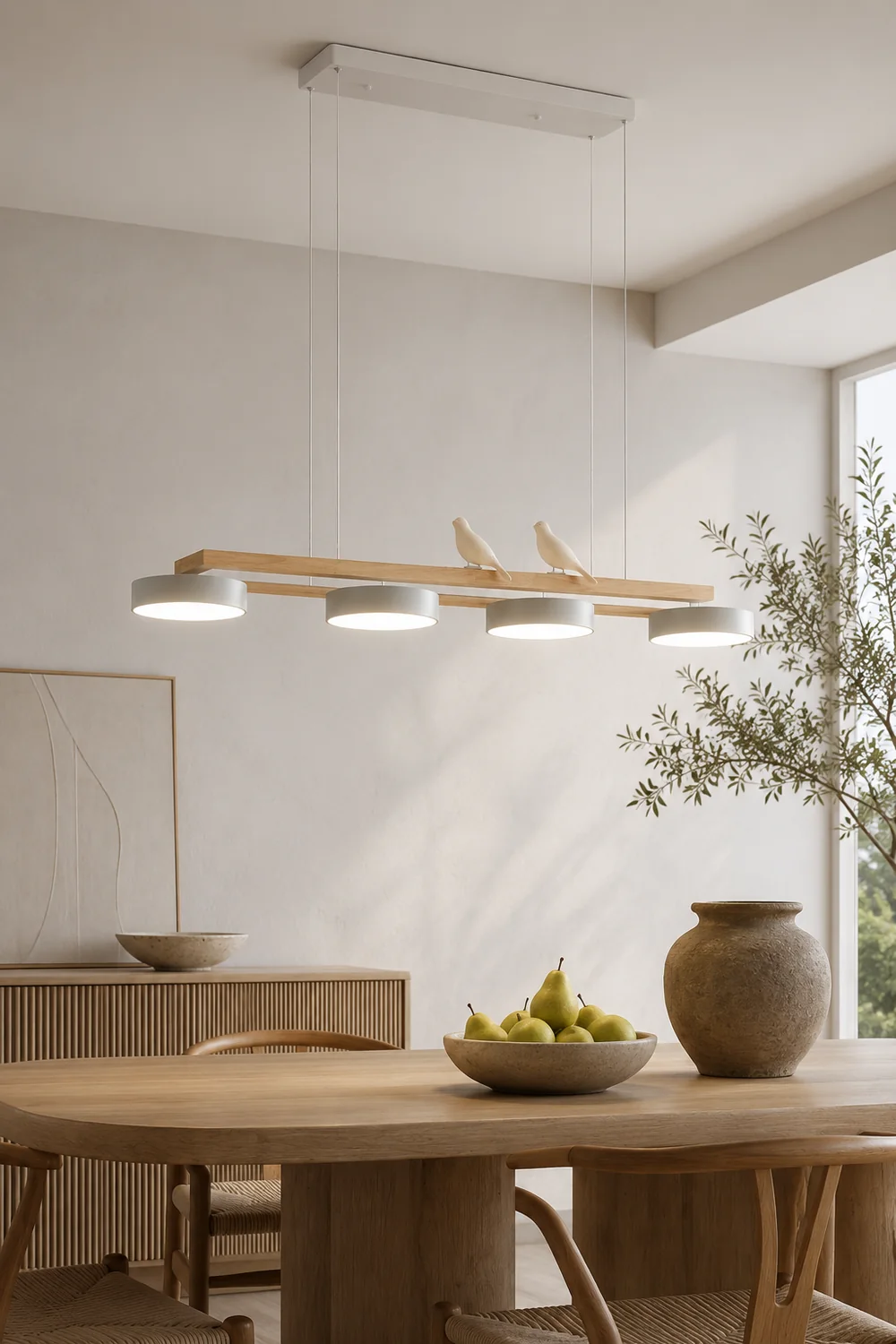 Sienna Bird Long Chandelier - Lumpaz
