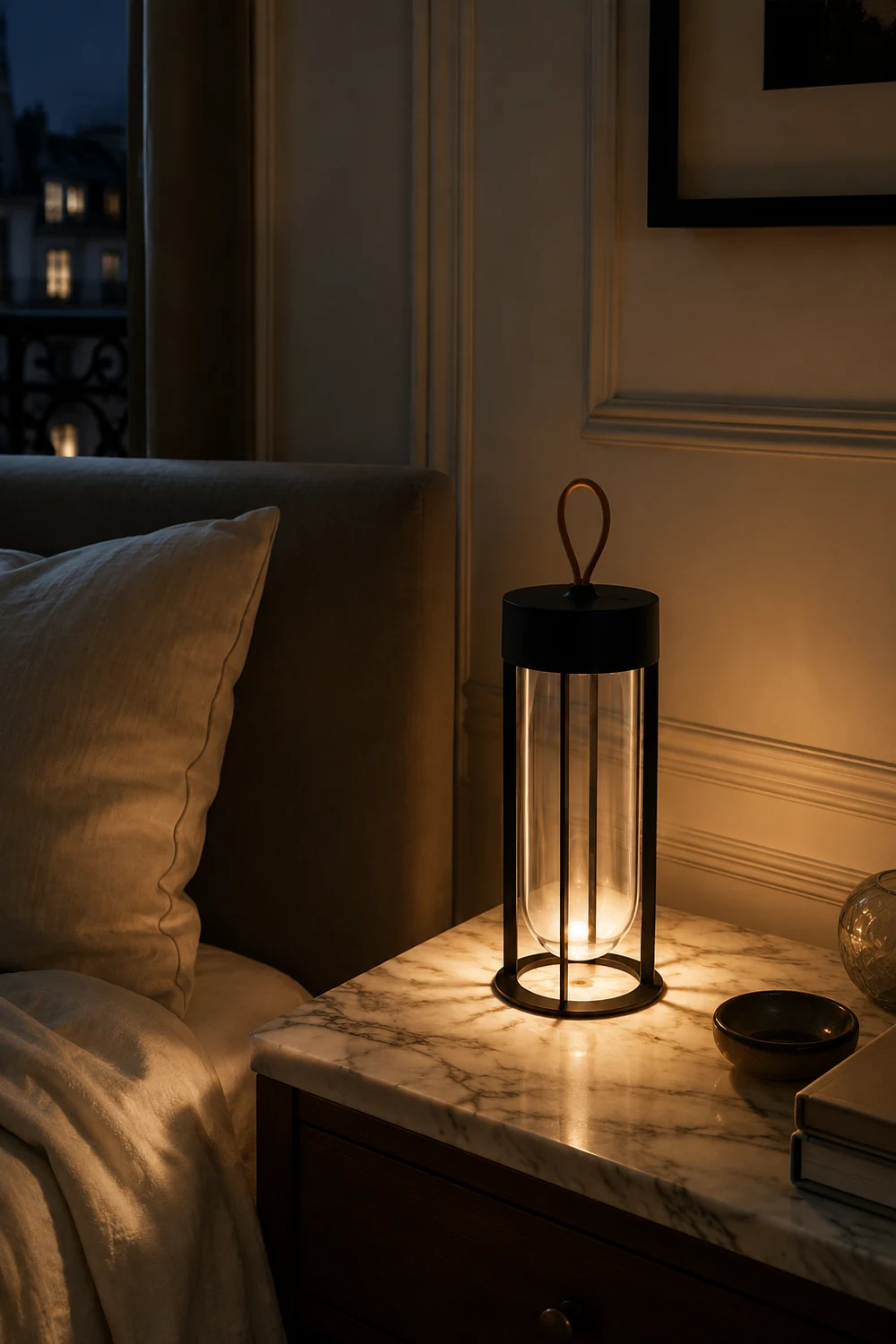Vitro Built-in Battery Table Lamp - Lumpaz