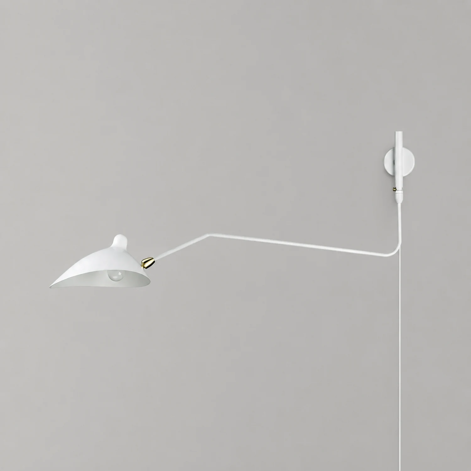 Serge Mouille Plug In Wall Lamp - Lumpaz