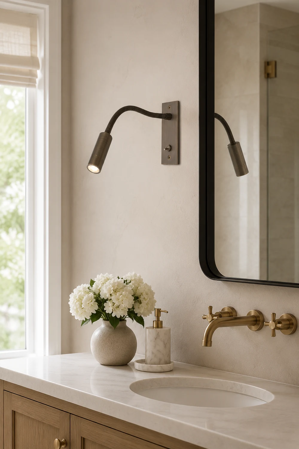 LED Bedroom Art Deco Wall Light - Lumpaz