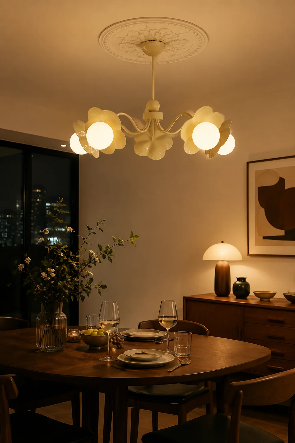 Acacia Chandelier - Lumpaz