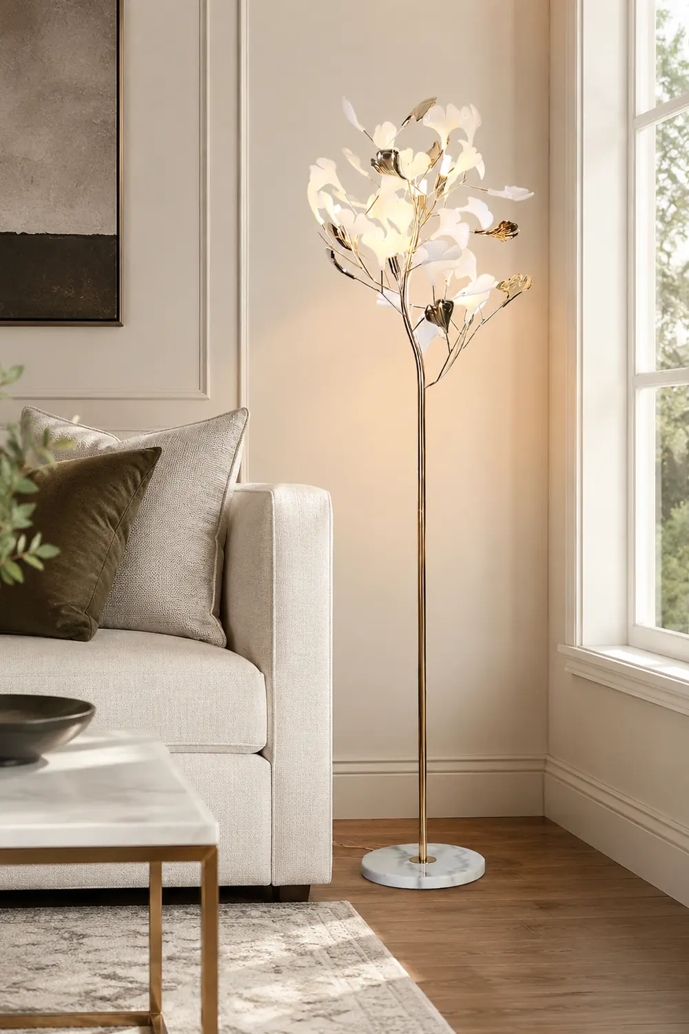 Gingko Floor Lamp - Lumpaz