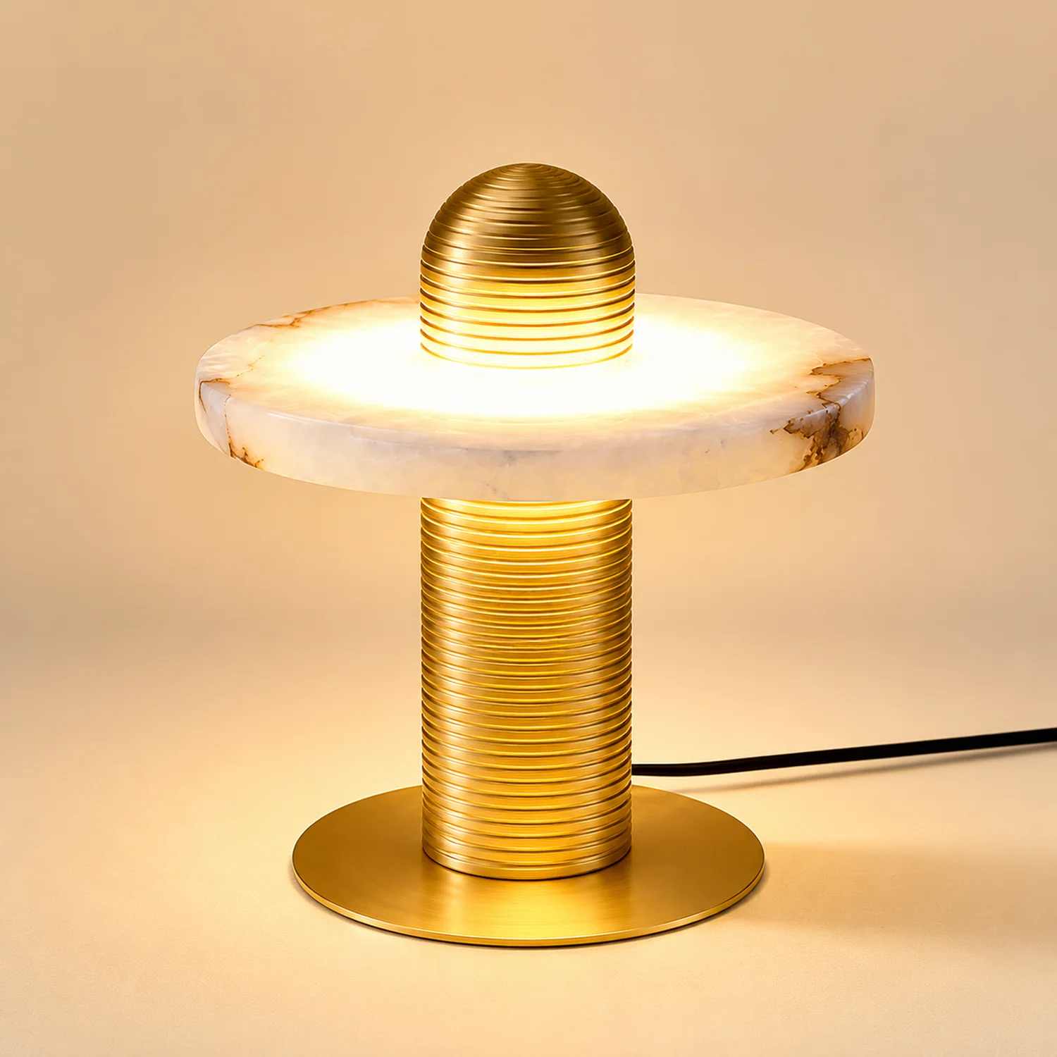Alabaster Planes Table Lamp - Lumpaz