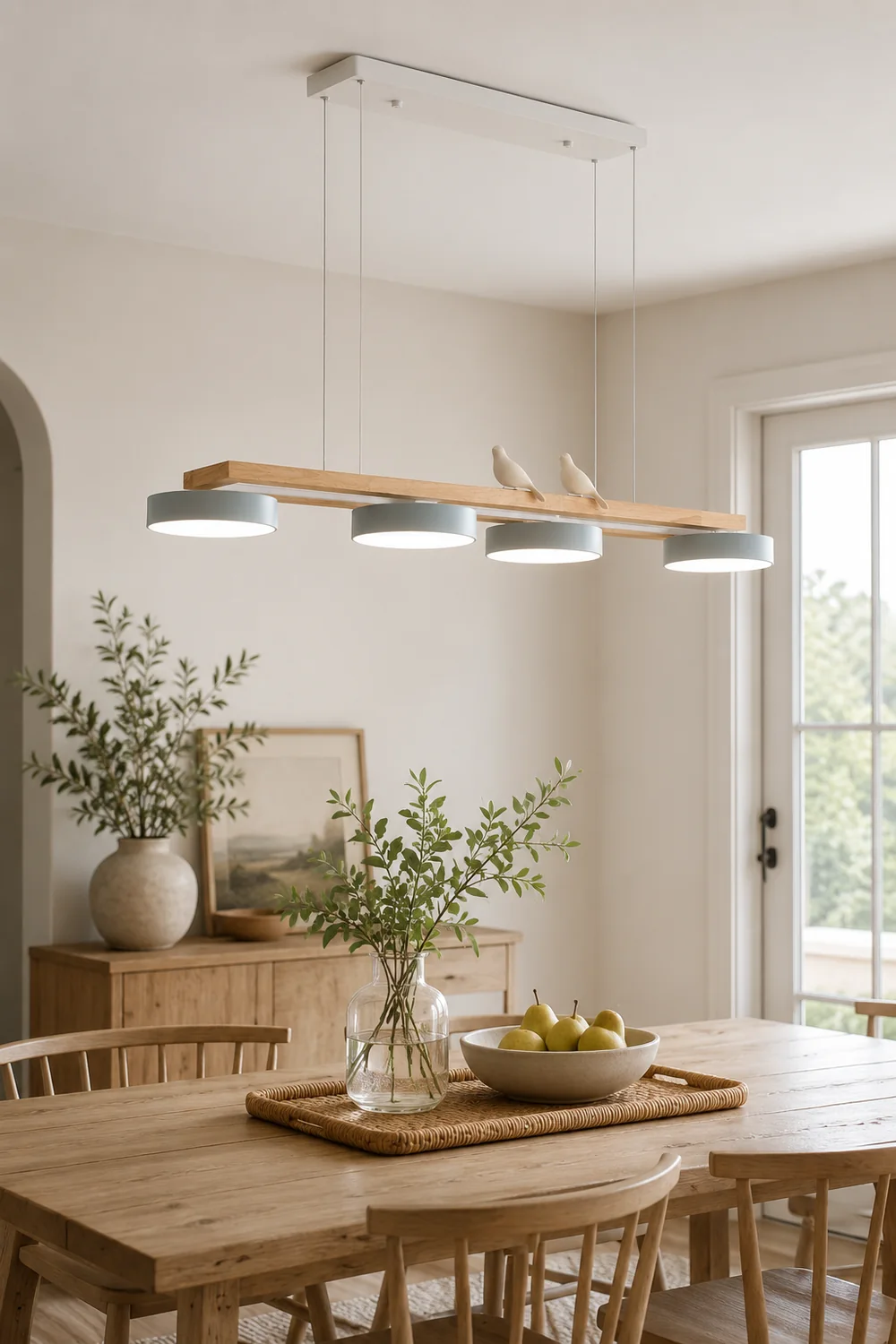 Sienna Bird Long Chandelier - Lumpaz