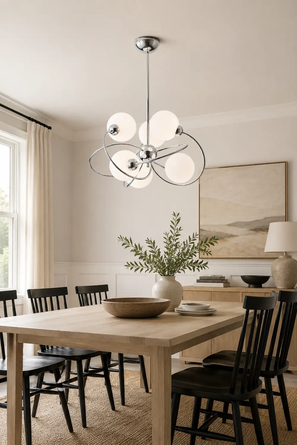 Sputnik Space Age Chandelier - Lumpaz