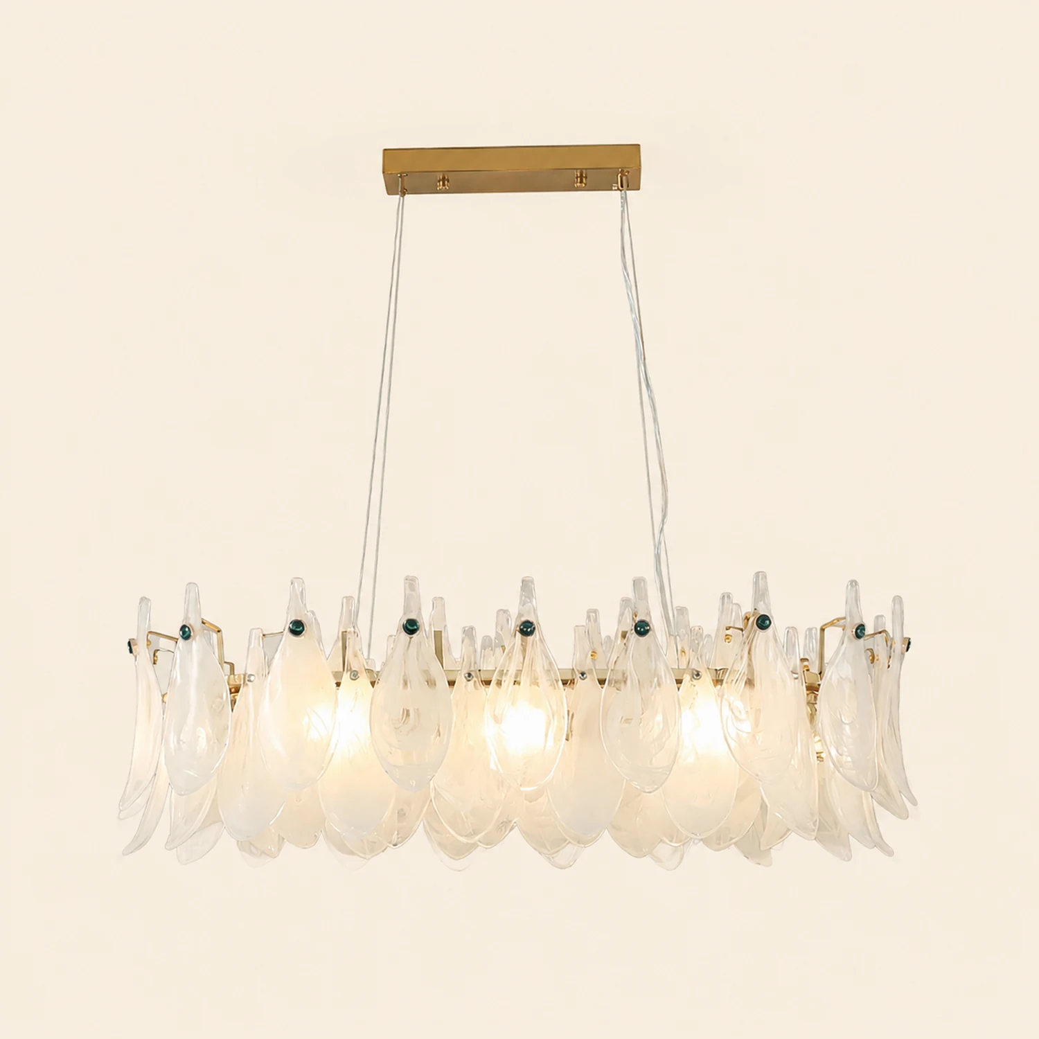 Valentino Cloud Glass Chandelier - Lumpaz