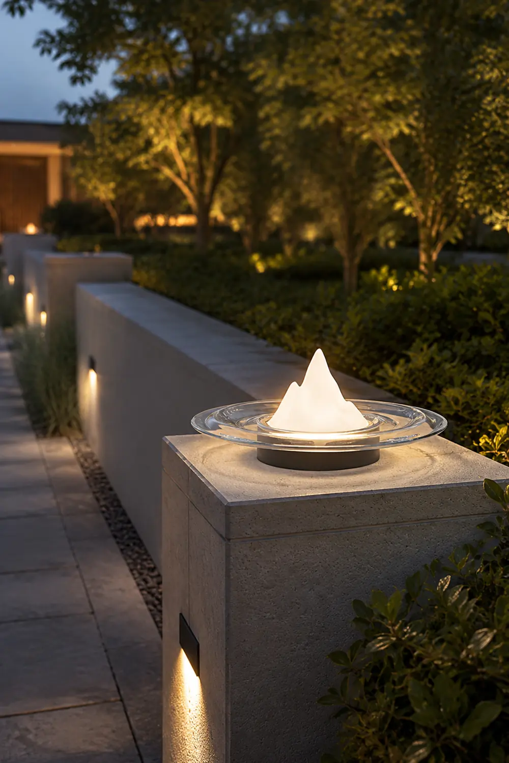 Iceberg Outdoor Post Light - Lumpaz