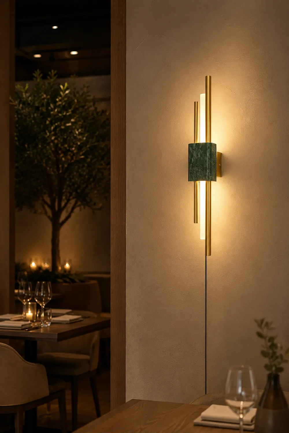 Tanto Plug In Wall Lamp - Lumpaz