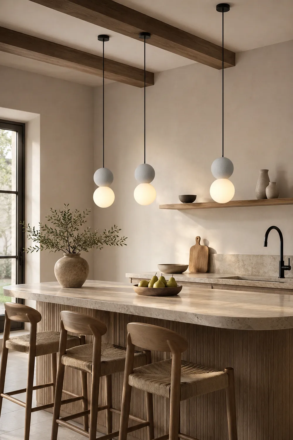 Ball Terrazzo Pendant Lamp - Lumpaz