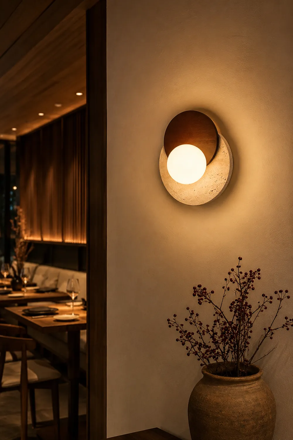 Lunar Eclipse Wall Lamp - Lumpaz