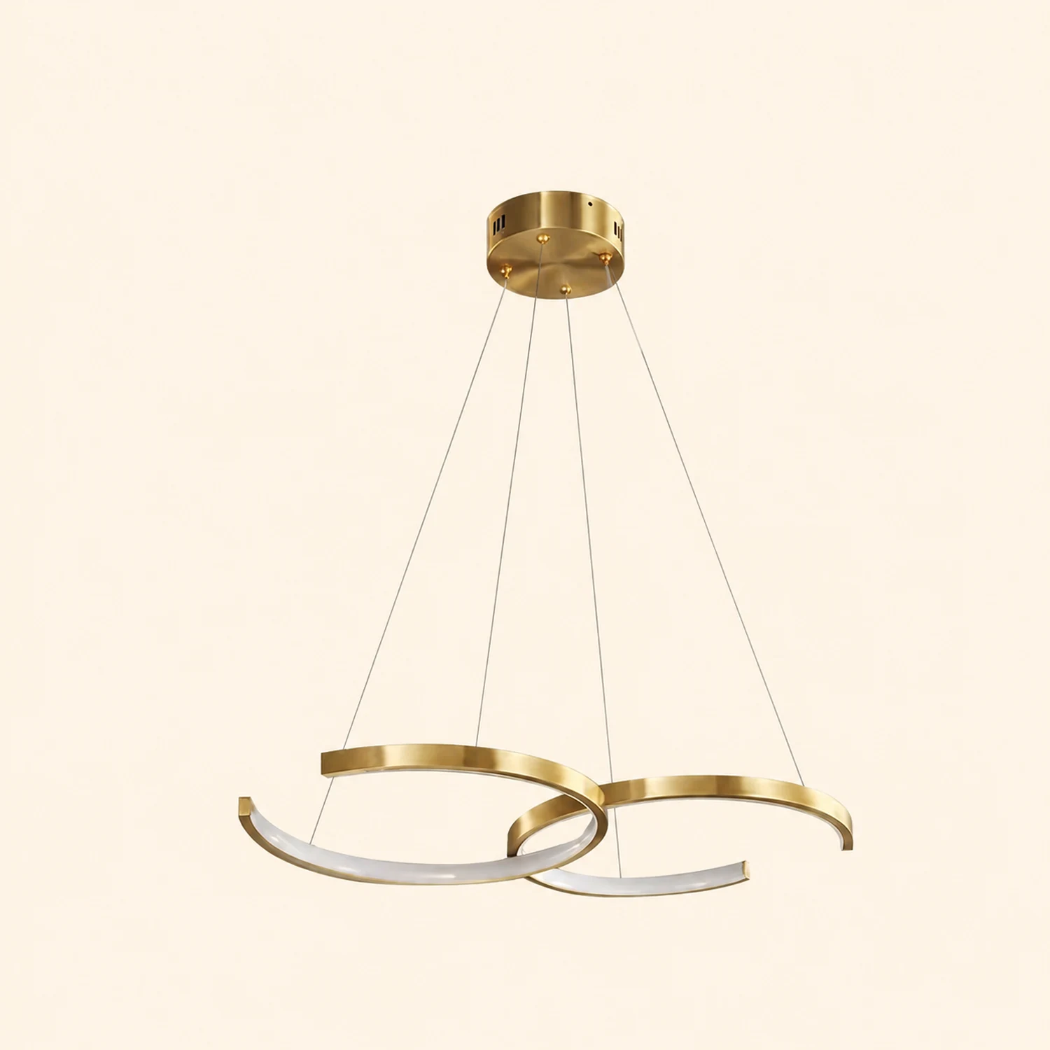 Double Rings Pendant Light - Lumpaz
