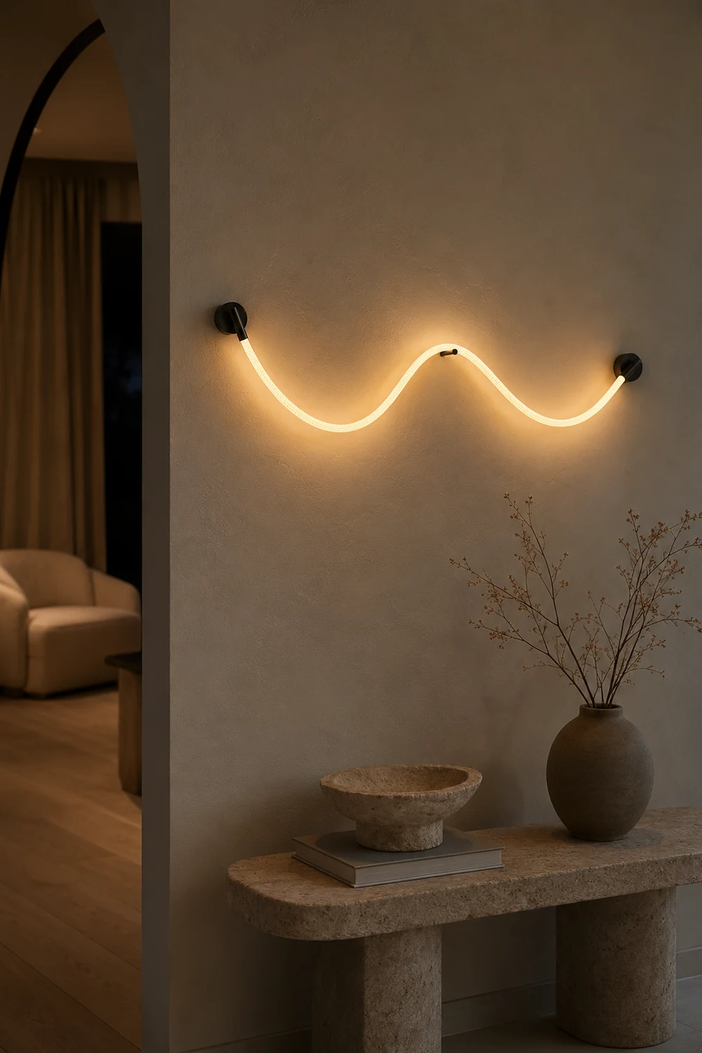 Flecto Tube Wall Lamp - Lumpaz