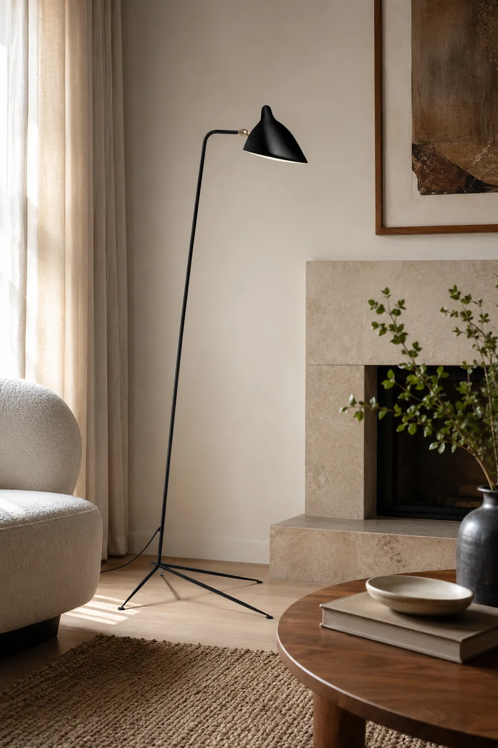 Serge Mouille Floor Lamp - Lumpaz