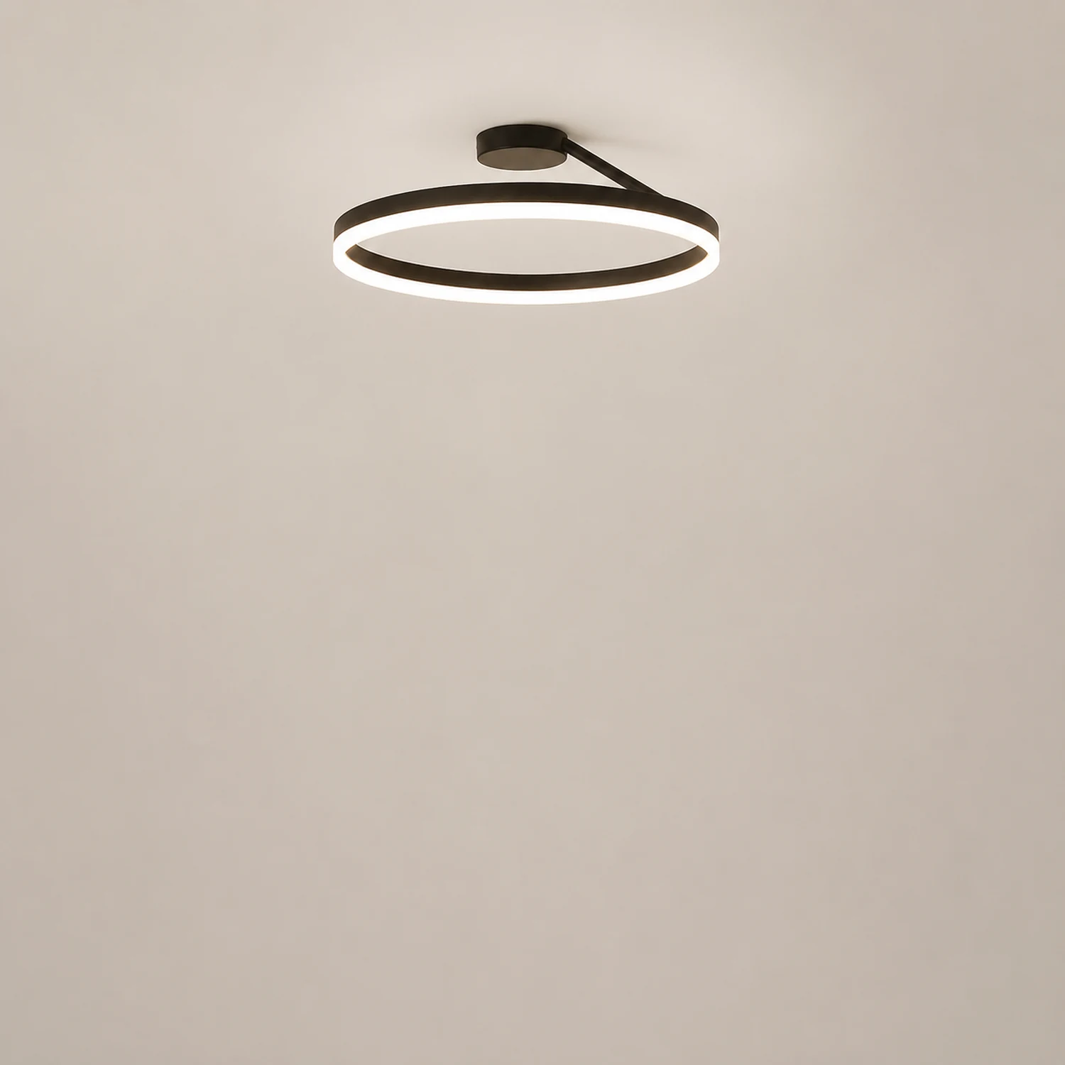Nordic LED Geometry Circle Ceiling Light - Lumpaz