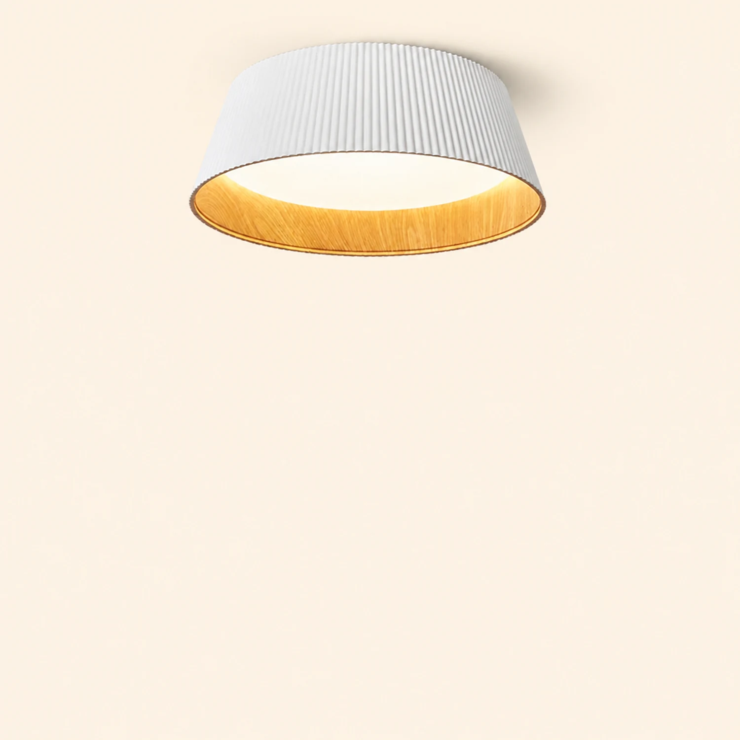 Nordic Resin Conical Ceiling Light - Lumpaz