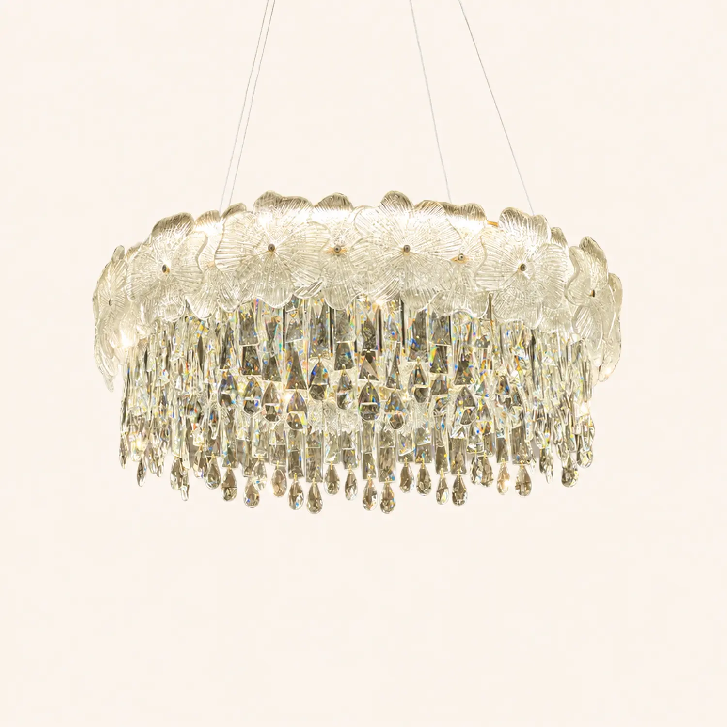 Atlas Crystal Chandelier - Lumpaz