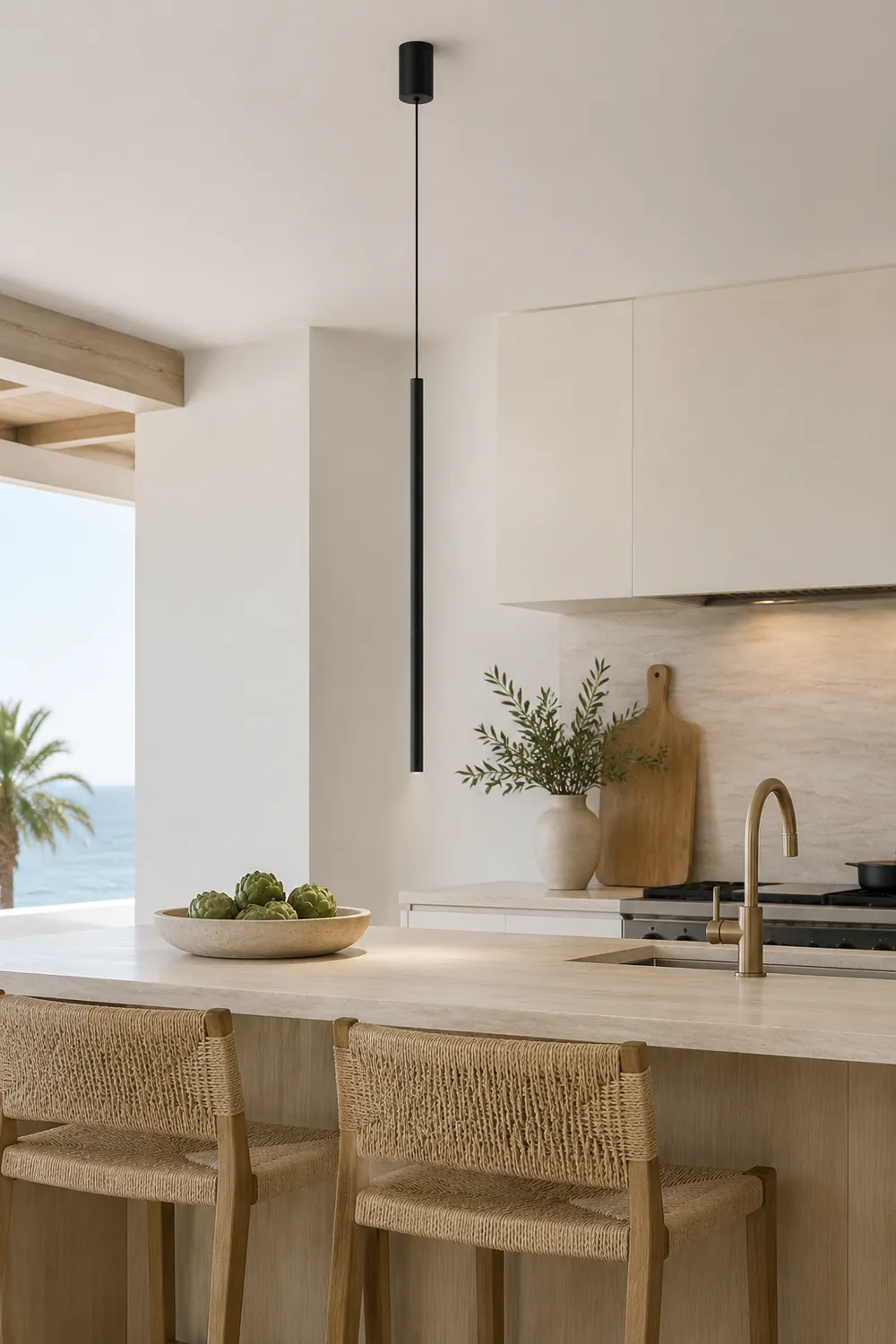 Long Linear Pendant Lamp - Lumpaz