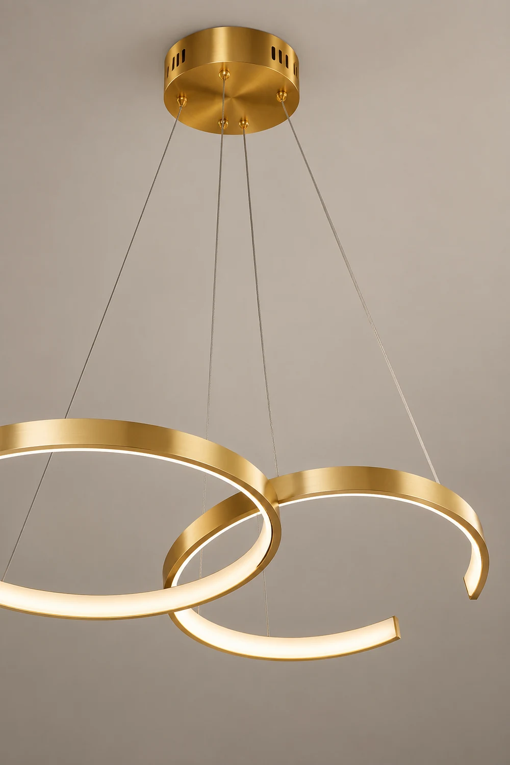 Double Rings Pendant Light - Lumpaz