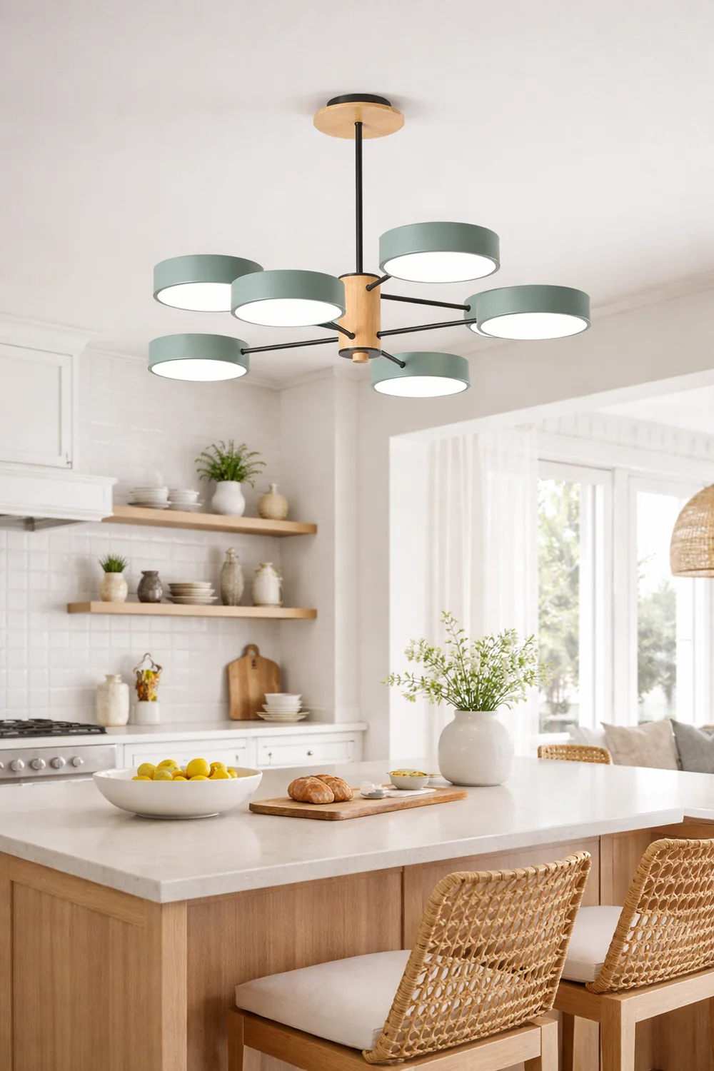 Modern Simple LED Branched Pendant Light - Lumpaz