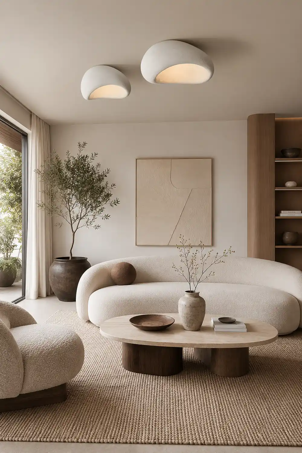 Khmara Clouds Ceiling Lamp - Lumpaz