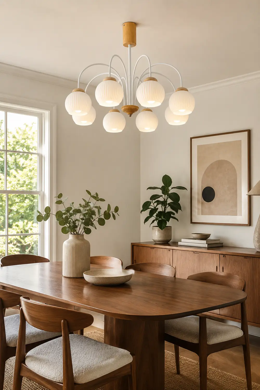 Molecural Wood Chandelier - Lumpaz