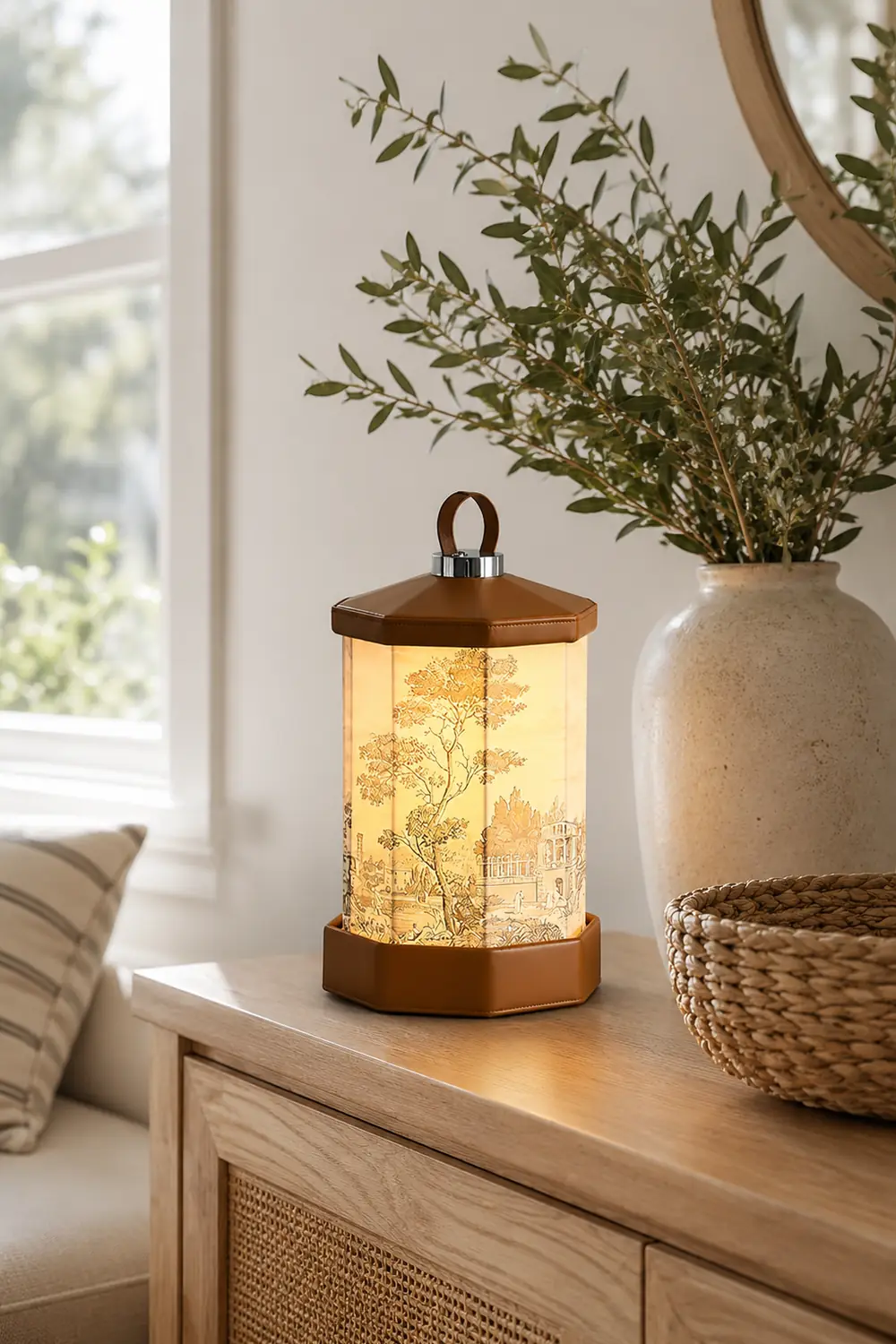 Castle Built-in Battery Table Lamp - Lumpaz