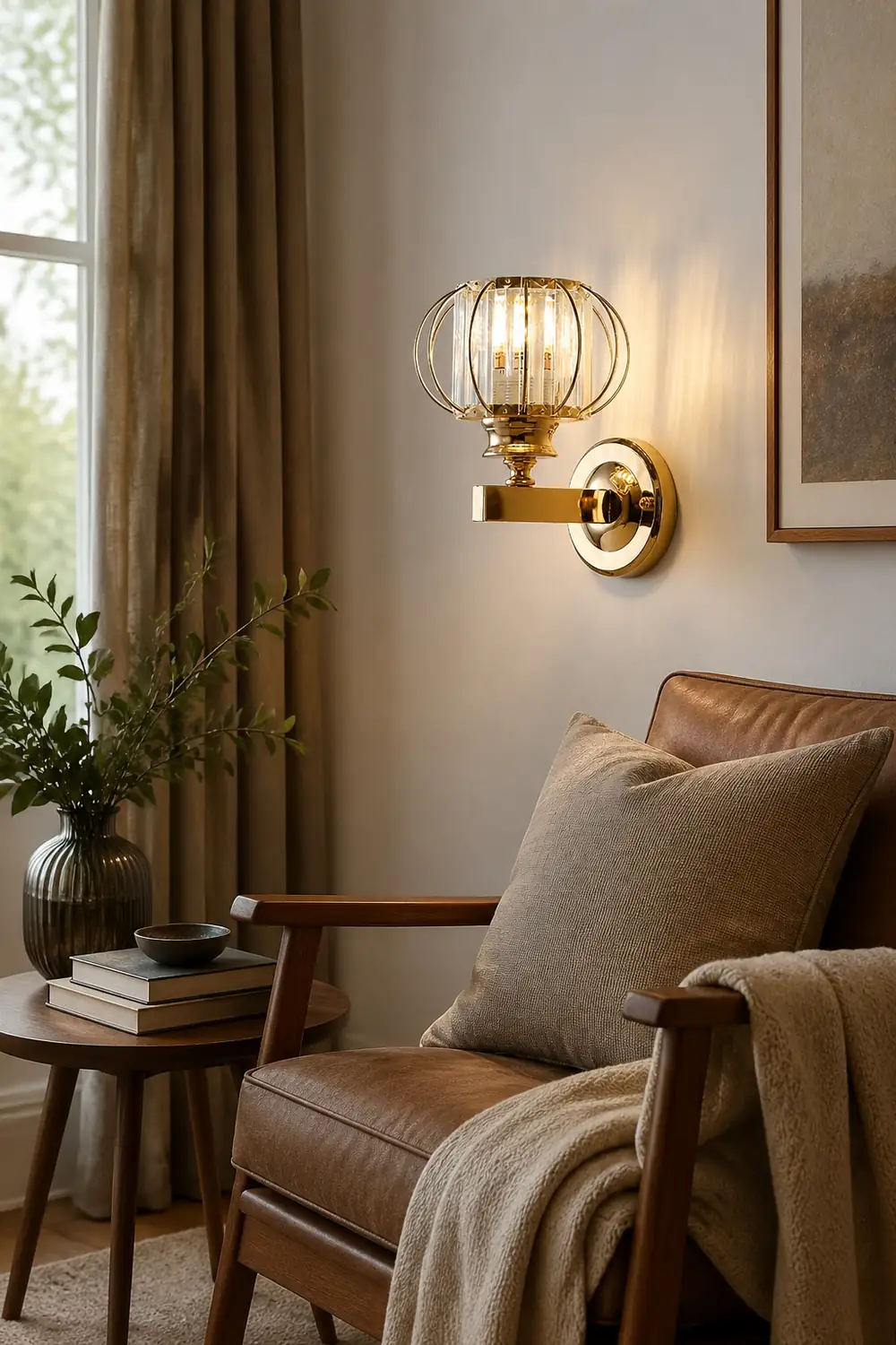 Vintage Modern Luxury Wall Sconce for Bedroom - Lumpaz