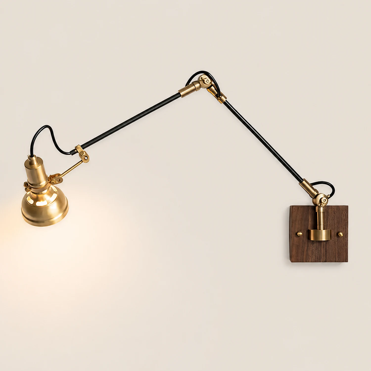 Kane Swing Arm Wall Lamp - Lumpaz