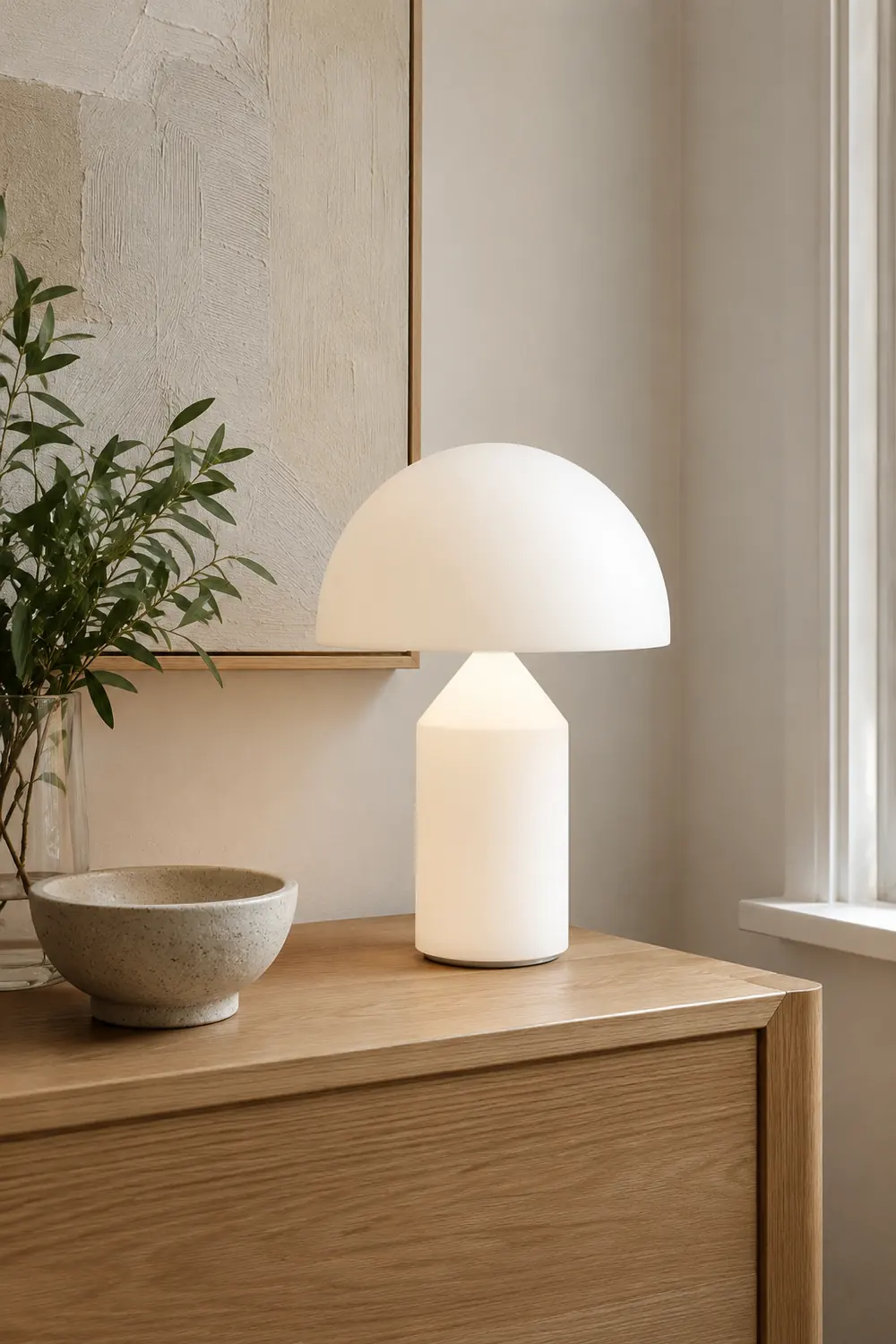 Atollo Glass Table Lamp - Lumpaz