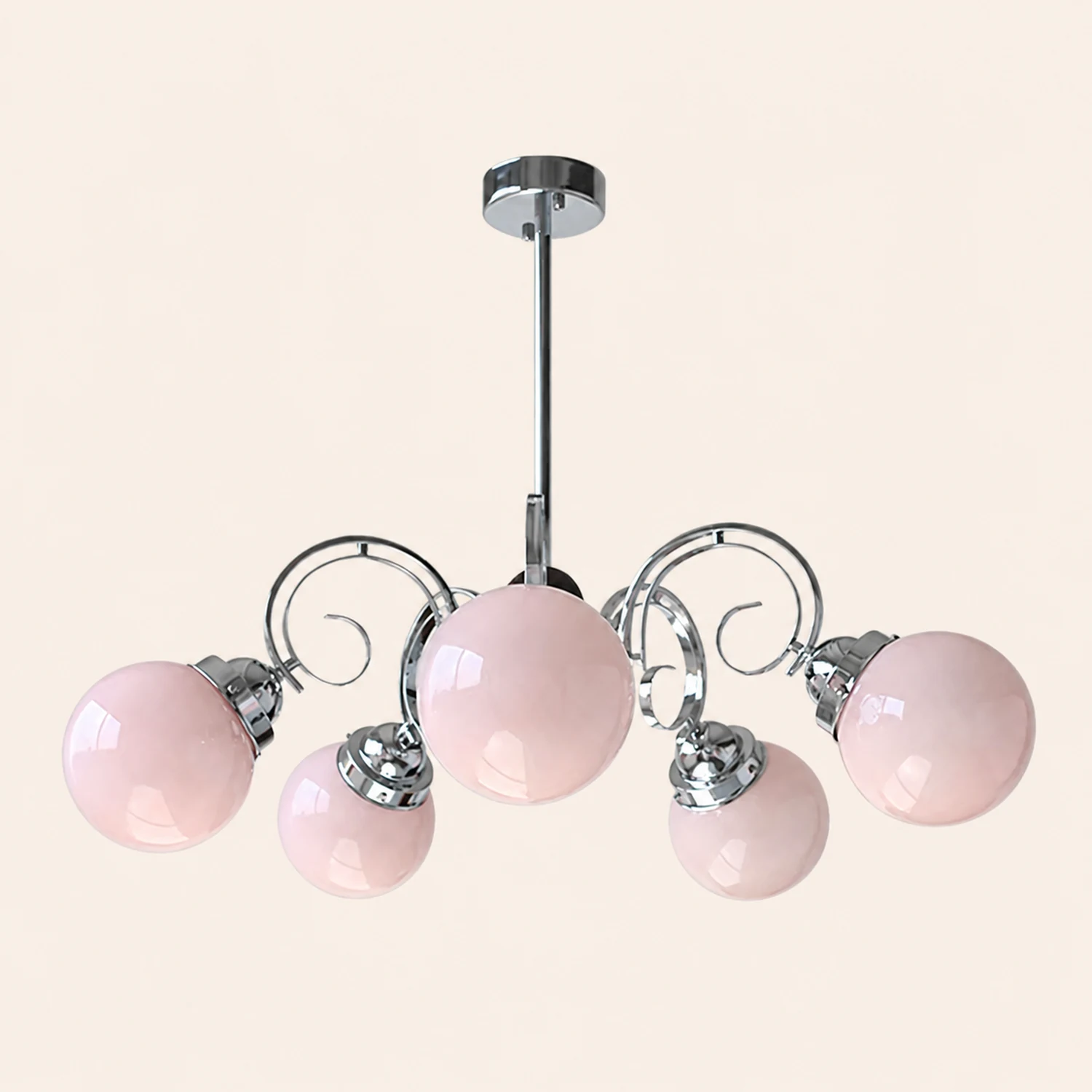 Kotter Cream Chandelier - Lumpaz