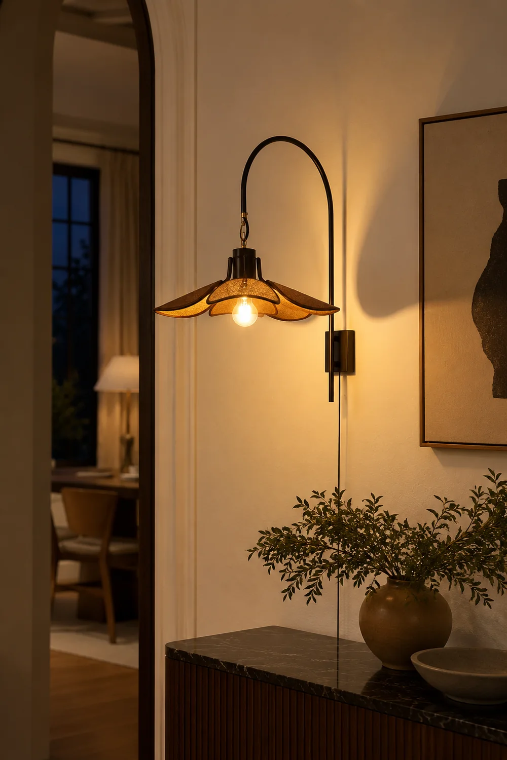 Riankh Plug In Wall Lamp - Lumpaz