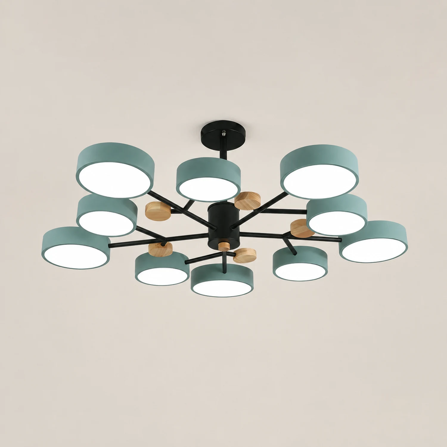 Contemporary Acrylic LED Hanging Pendant Light - Lumpaz